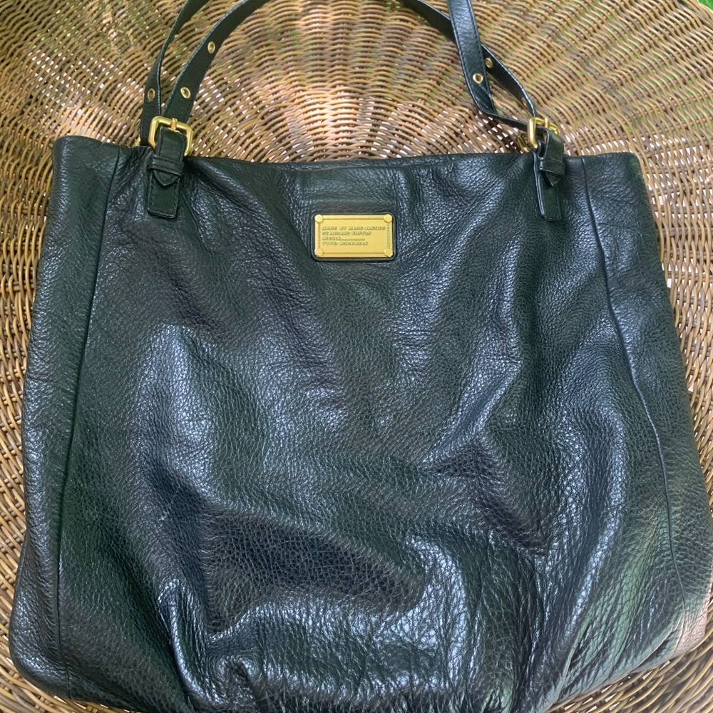 Michael Kors Distressed Leather Bag